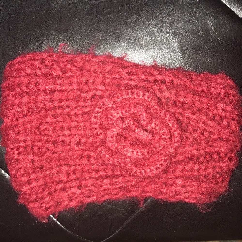 Red Flora Earmuffs